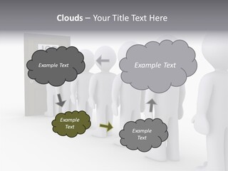 Waiting Meeting Symbolic PowerPoint Template