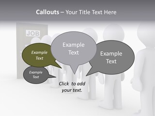 Waiting Meeting Symbolic PowerPoint Template