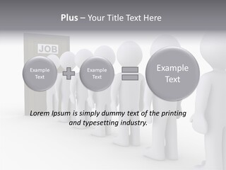 Waiting Meeting Symbolic PowerPoint Template