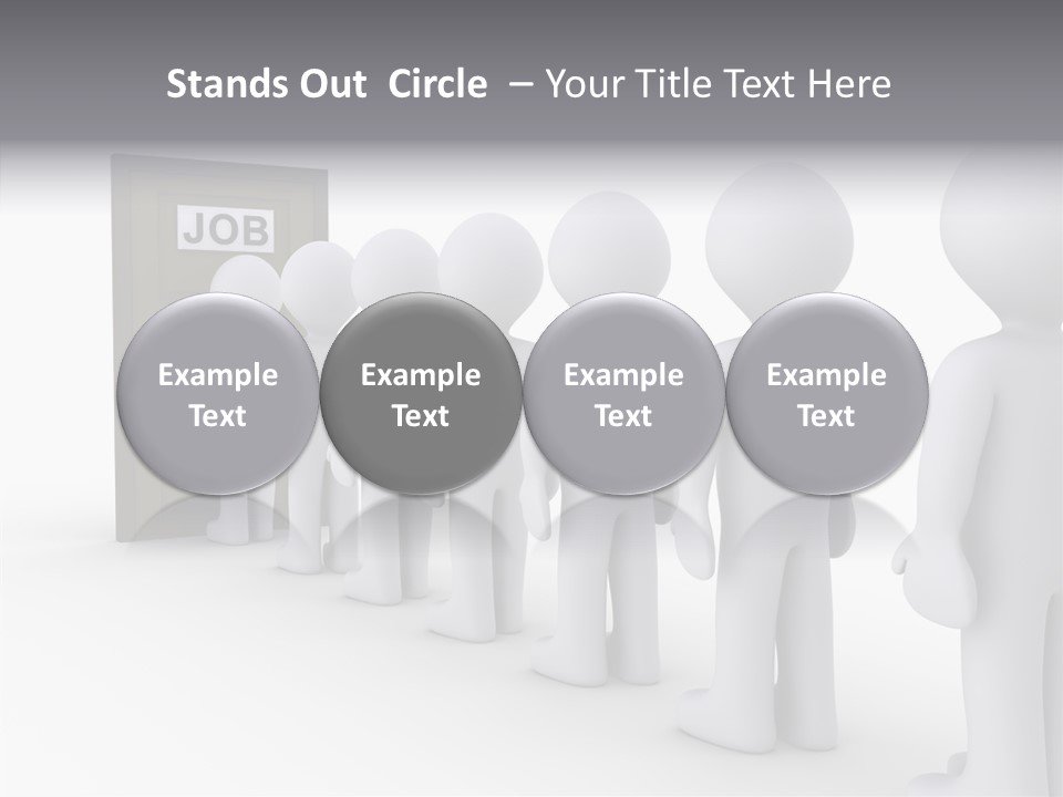 Waiting Meeting Symbolic PowerPoint Template