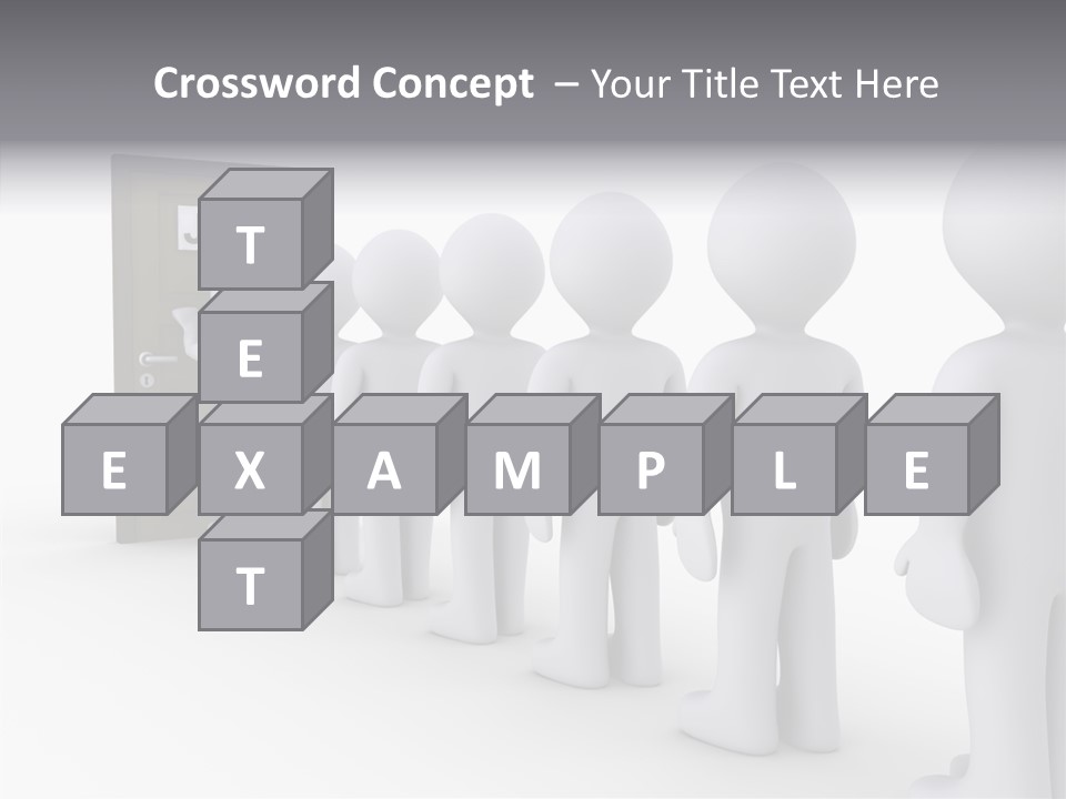 Waiting Meeting Symbolic PowerPoint Template