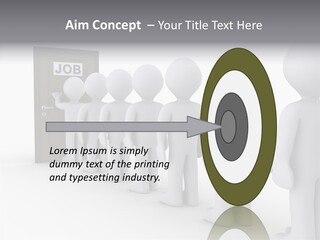 Waiting Meeting Symbolic PowerPoint Template