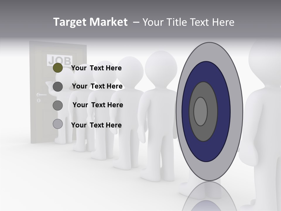 Waiting Meeting Symbolic PowerPoint Template