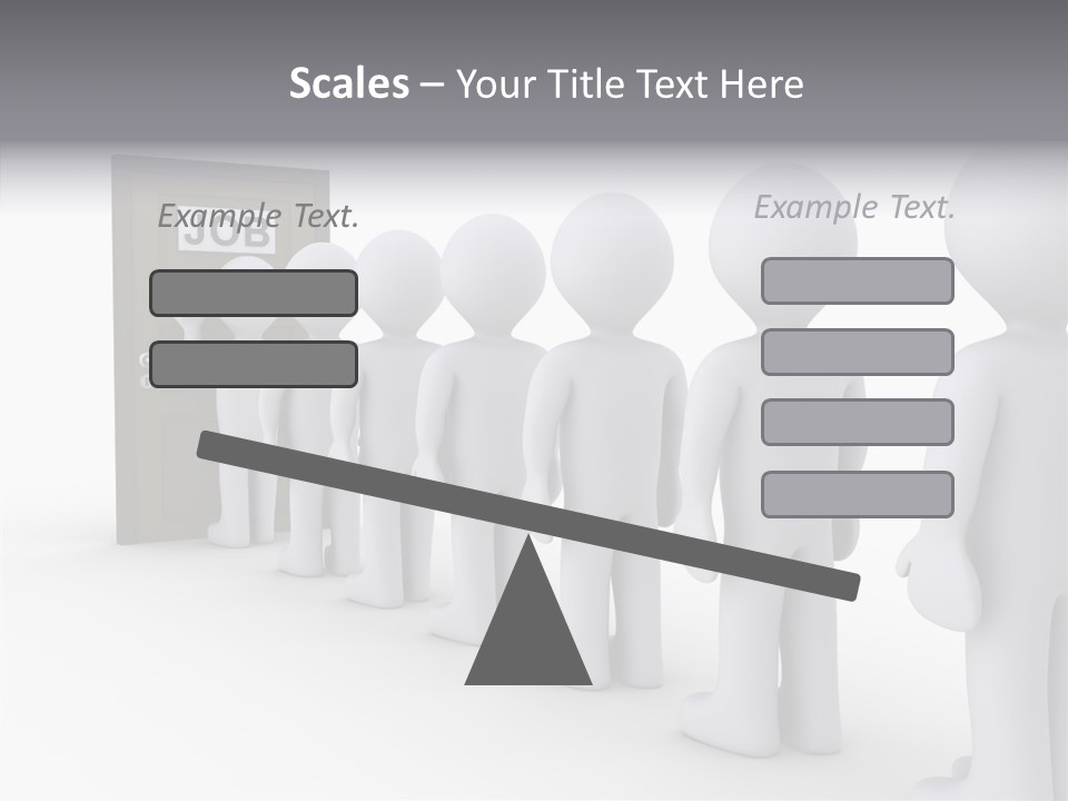 Waiting Meeting Symbolic PowerPoint Template