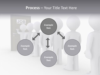 Waiting Meeting Symbolic PowerPoint Template