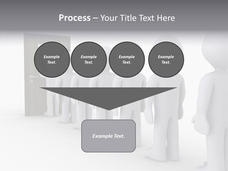 Waiting Meeting Symbolic PowerPoint Template