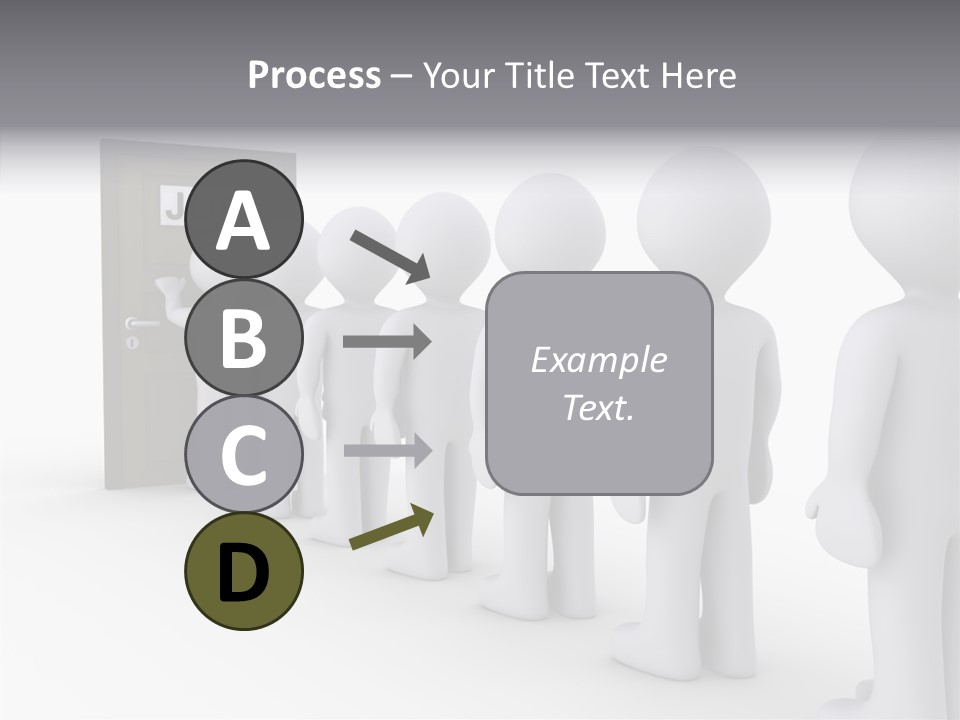 Waiting Meeting Symbolic PowerPoint Template