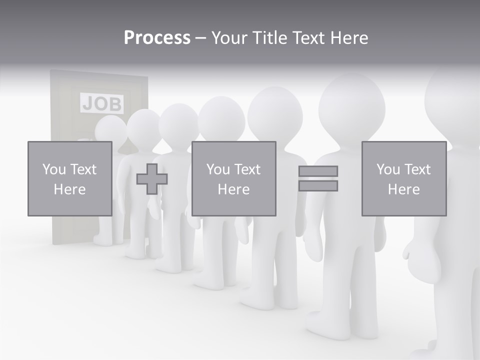 Waiting Meeting Symbolic PowerPoint Template