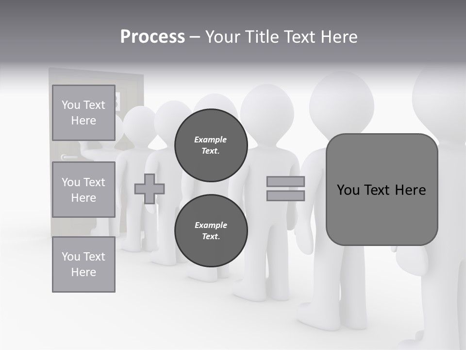 Waiting Meeting Symbolic PowerPoint Template