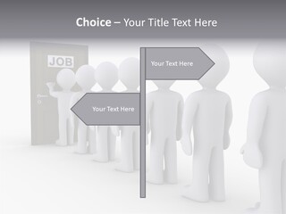 Waiting Meeting Symbolic PowerPoint Template