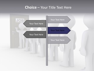 Waiting Meeting Symbolic PowerPoint Template