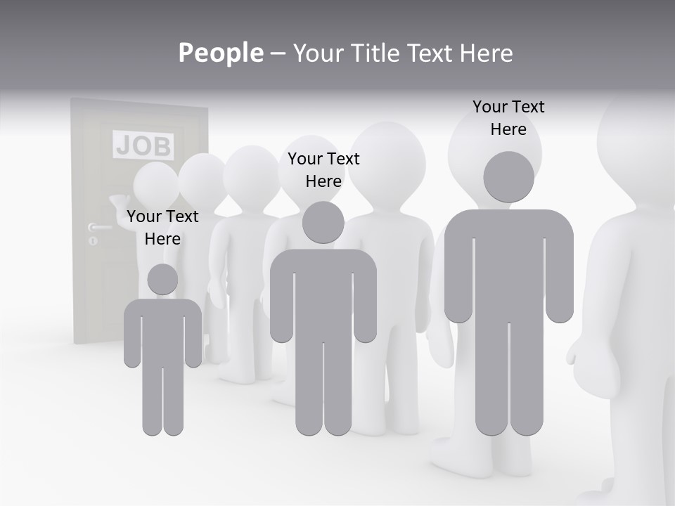 Waiting Meeting Symbolic PowerPoint Template