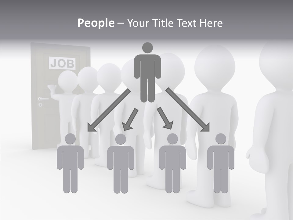Waiting Meeting Symbolic PowerPoint Template