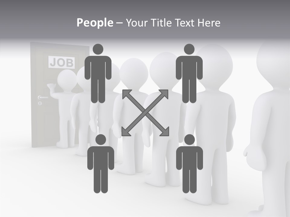 Waiting Meeting Symbolic PowerPoint Template