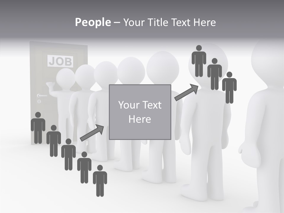 Waiting Meeting Symbolic PowerPoint Template
