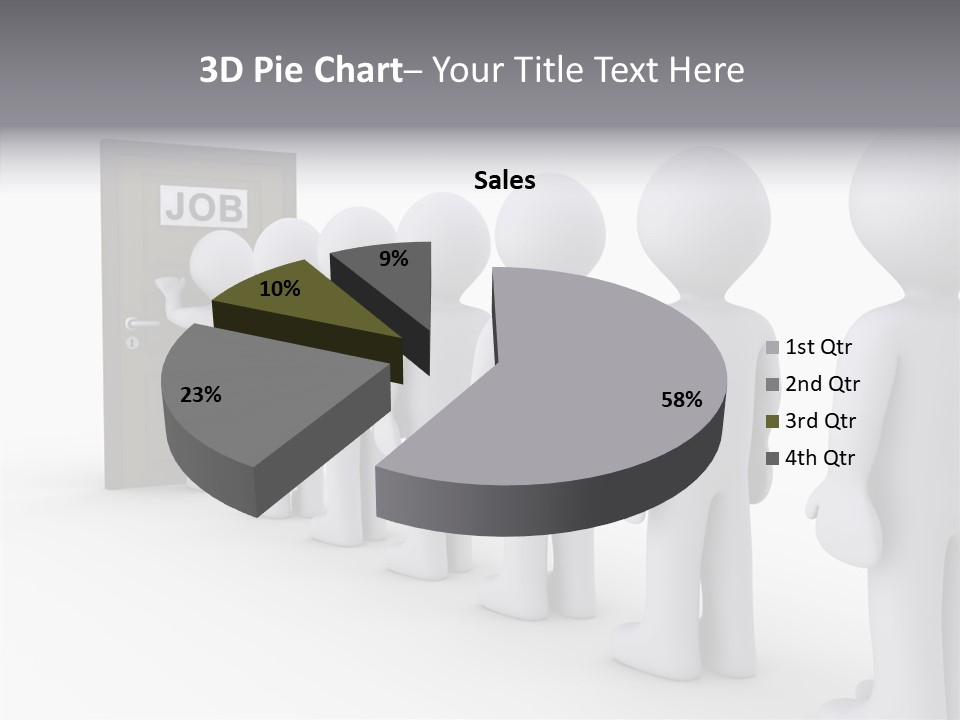 Waiting Meeting Symbolic PowerPoint Template