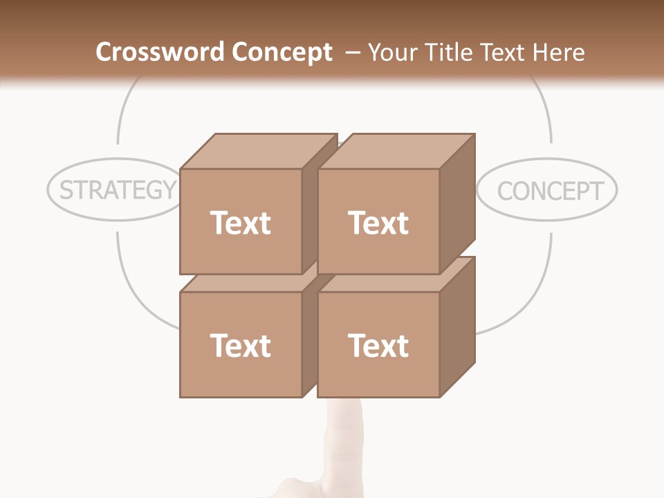 Board Flow Chart Vision PowerPoint Template