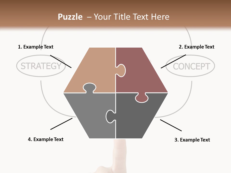 Board Flow Chart Vision PowerPoint Template