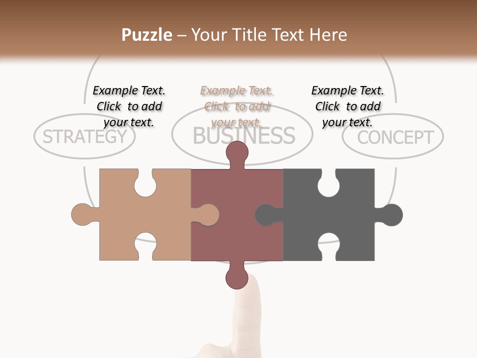 Board Flow Chart Vision PowerPoint Template