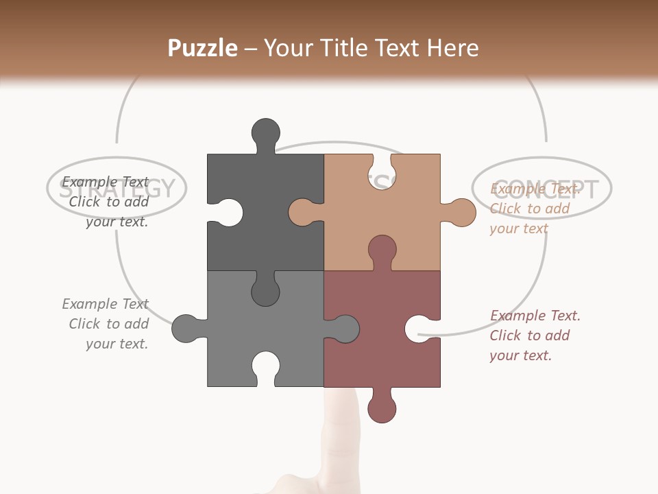 Board Flow Chart Vision PowerPoint Template