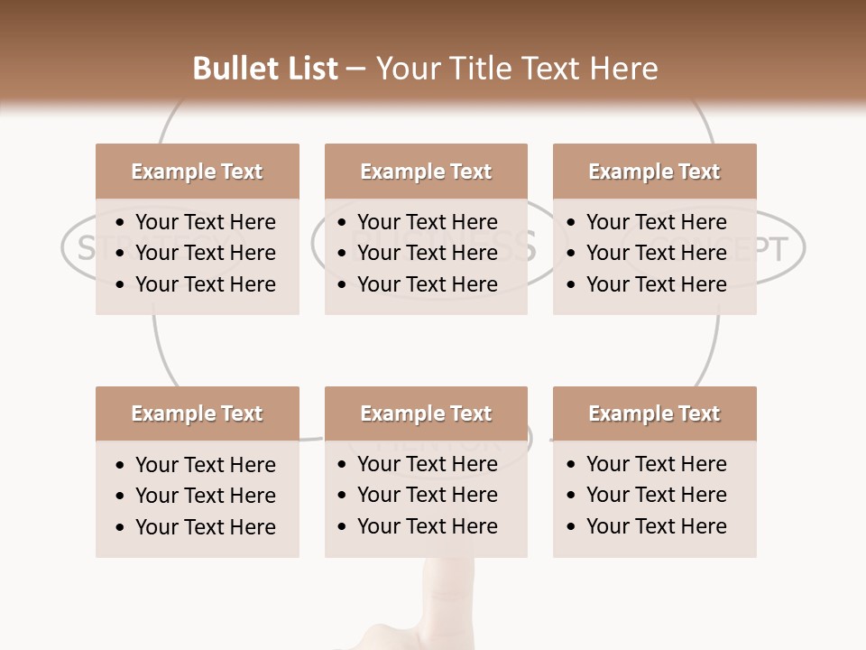 Board Flow Chart Vision PowerPoint Template