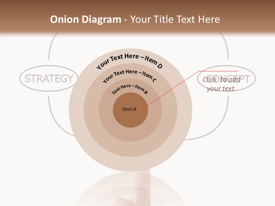 Board Flow Chart Vision PowerPoint Template
