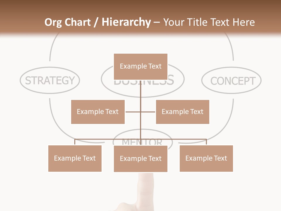Board Flow Chart Vision PowerPoint Template