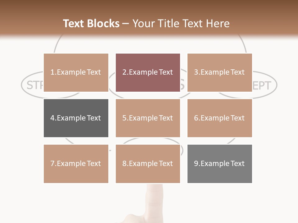 Board Flow Chart Vision PowerPoint Template