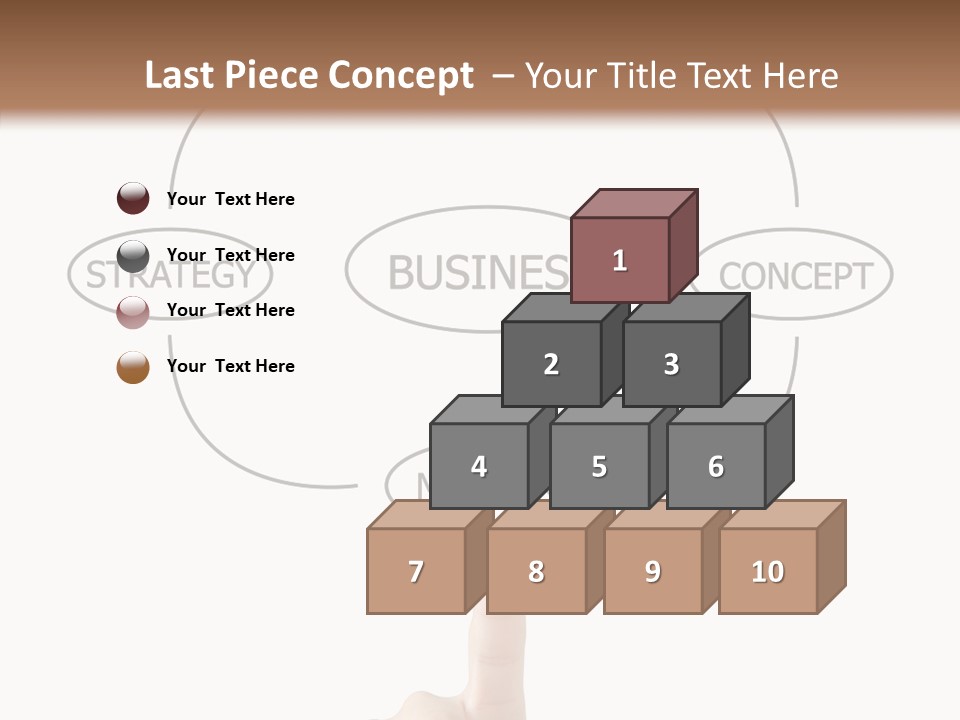 Board Flow Chart Vision PowerPoint Template