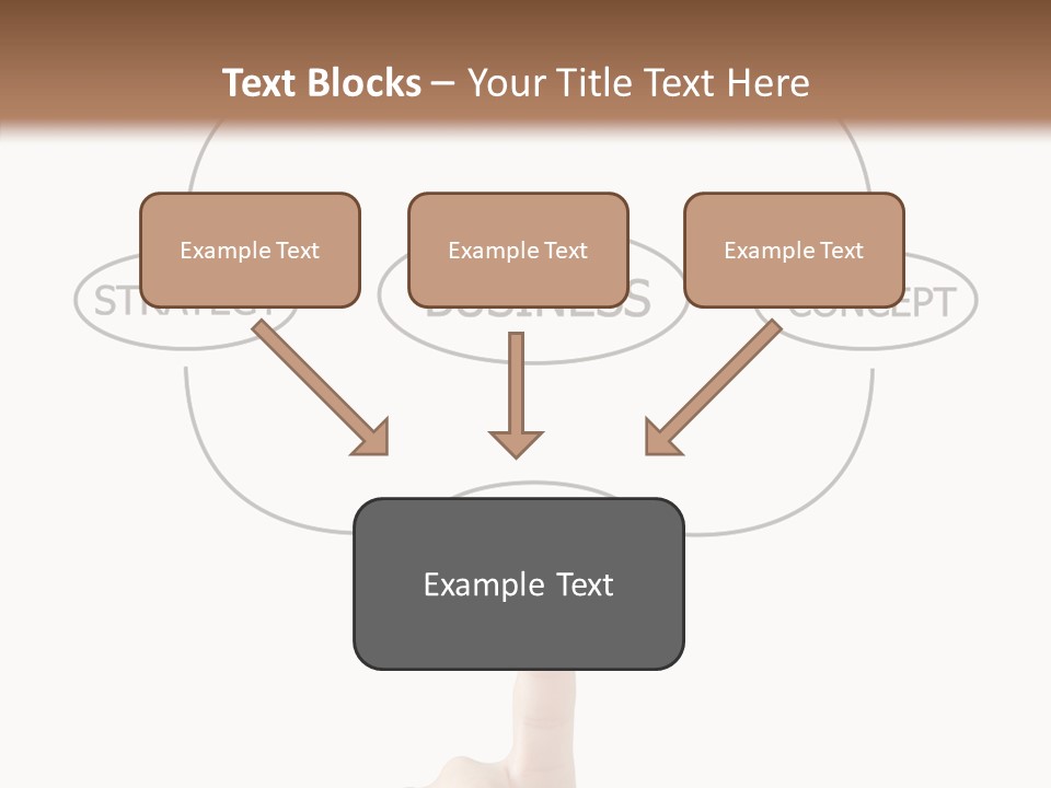 Board Flow Chart Vision PowerPoint Template