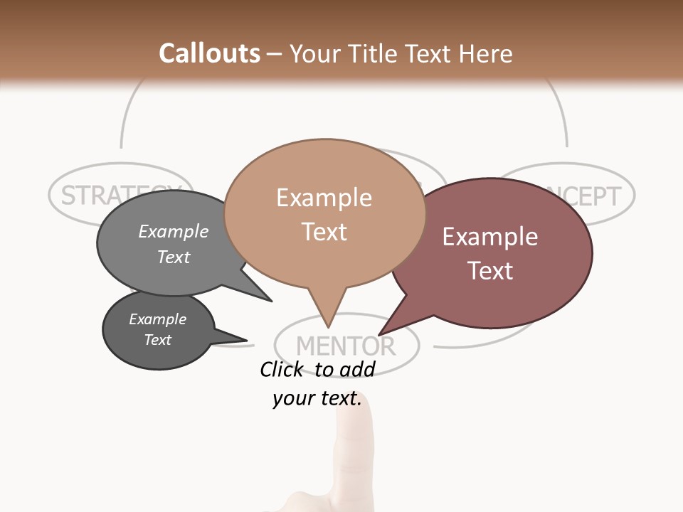 Board Flow Chart Vision PowerPoint Template