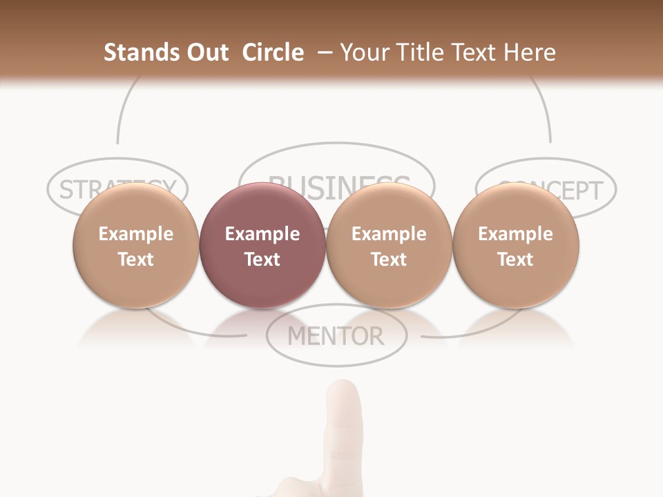 Board Flow Chart Vision PowerPoint Template