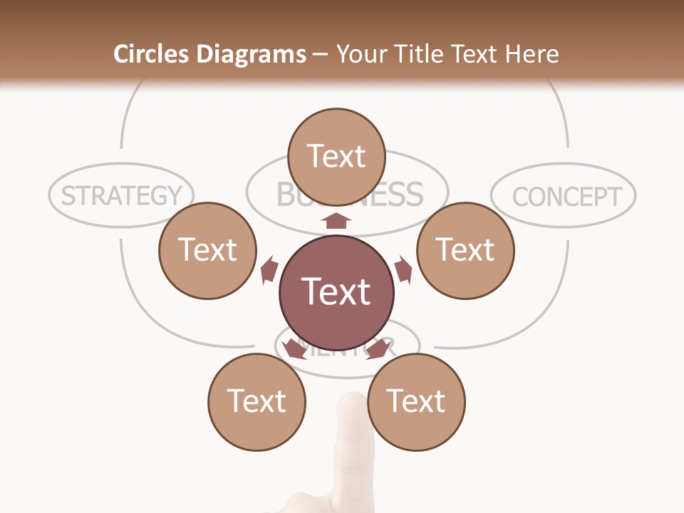 Board Flow Chart Vision PowerPoint Template