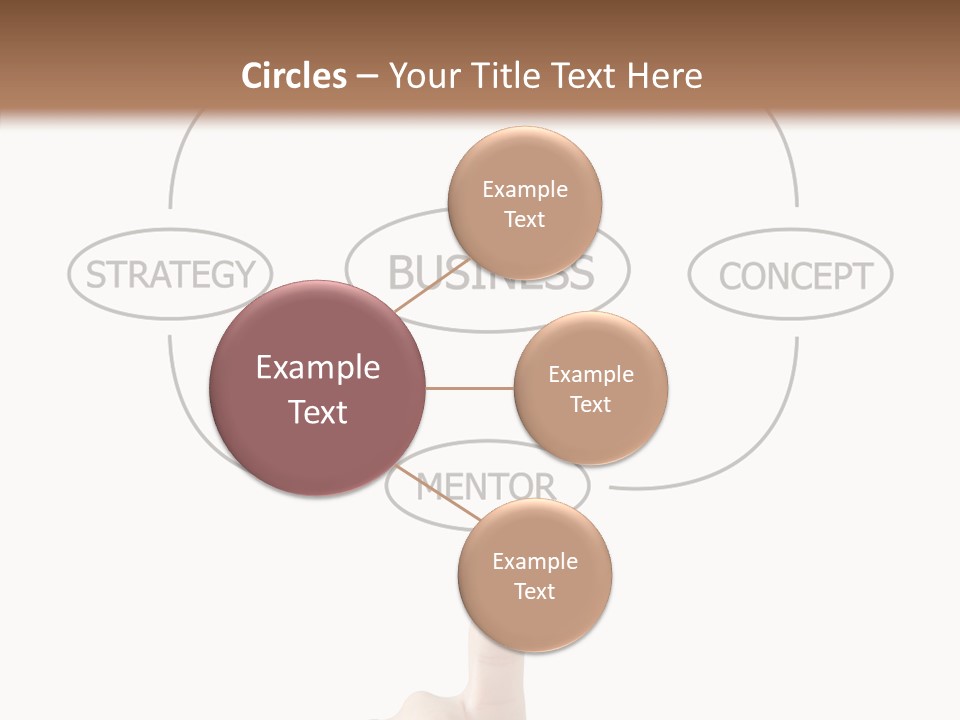 Board Flow Chart Vision PowerPoint Template