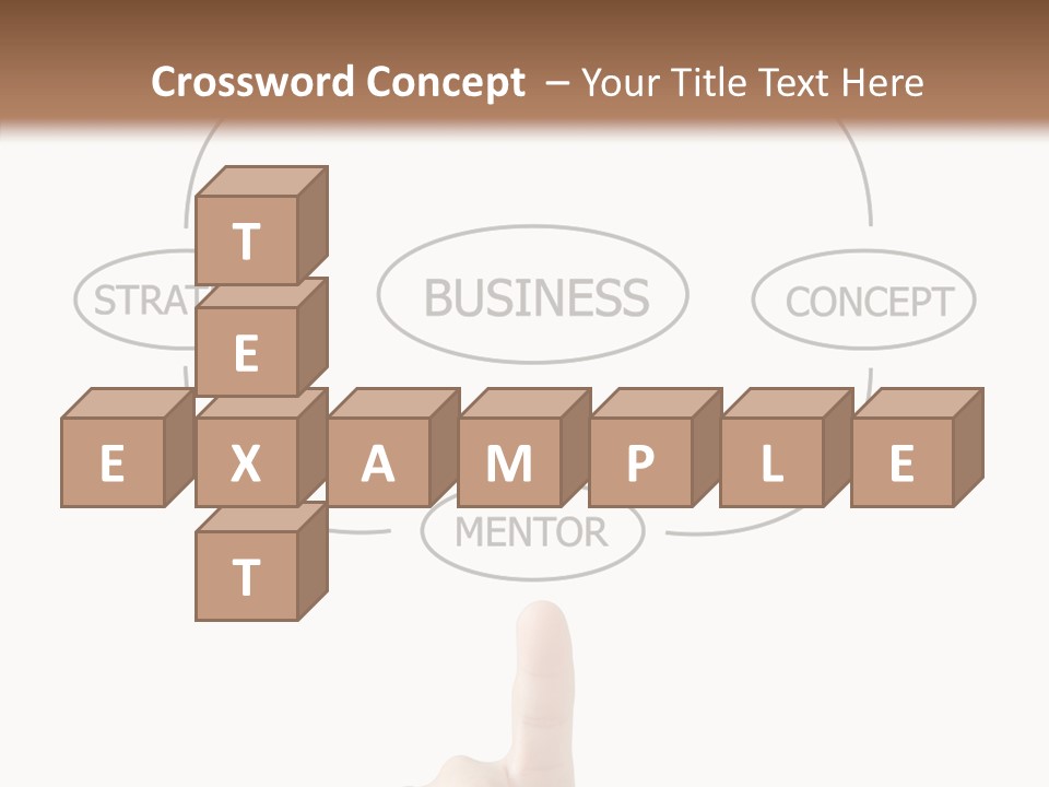 Board Flow Chart Vision PowerPoint Template