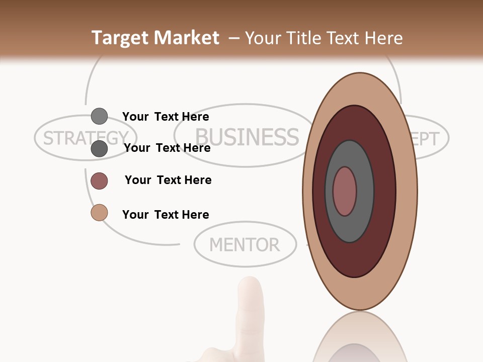 Board Flow Chart Vision PowerPoint Template