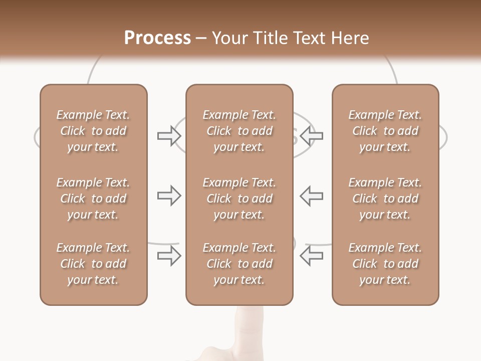 Board Flow Chart Vision PowerPoint Template