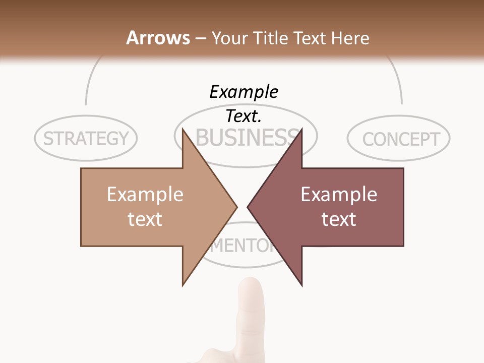 Board Flow Chart Vision PowerPoint Template