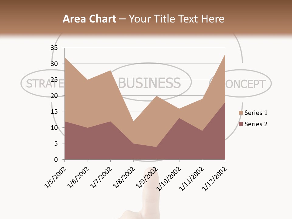 Board Flow Chart Vision PowerPoint Template