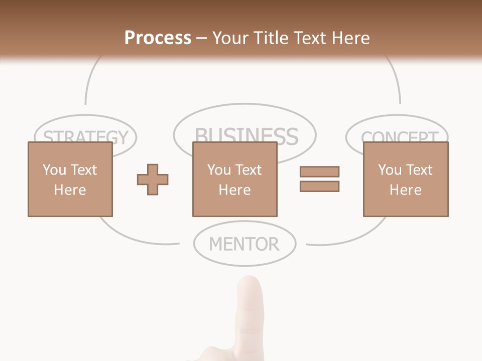 Board Flow Chart Vision PowerPoint Template