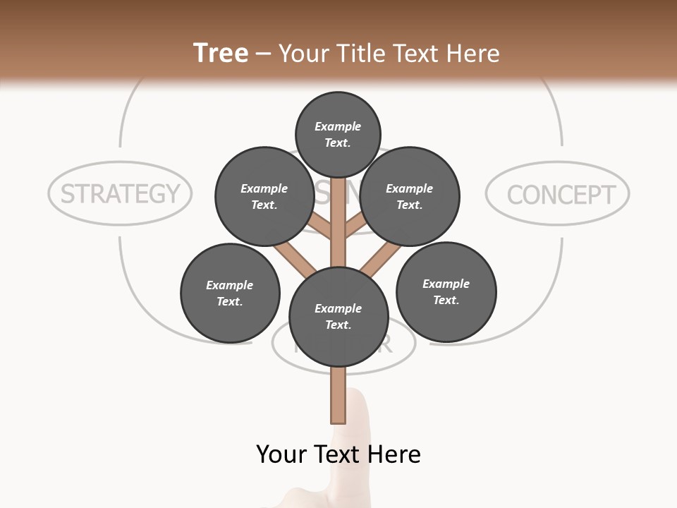 Board Flow Chart Vision PowerPoint Template