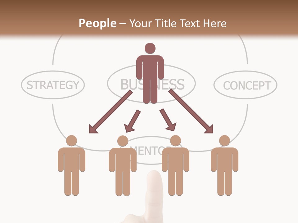 Board Flow Chart Vision PowerPoint Template