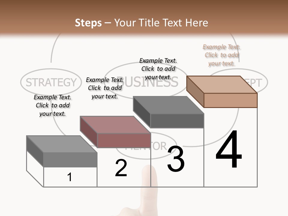 Board Flow Chart Vision PowerPoint Template