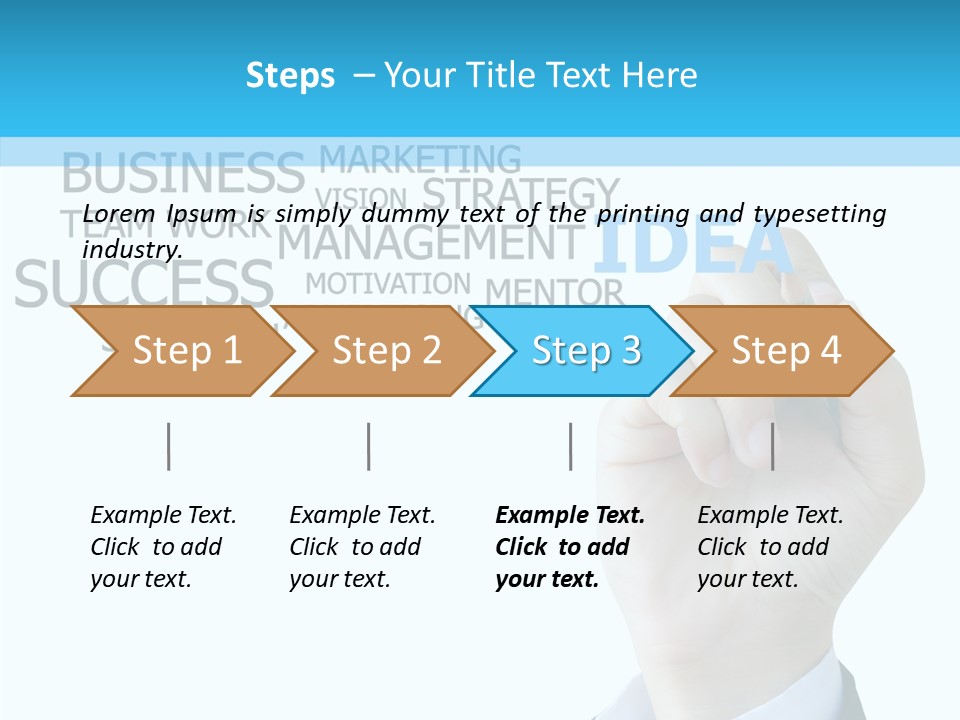 Teach Incentive Progress PowerPoint Template
