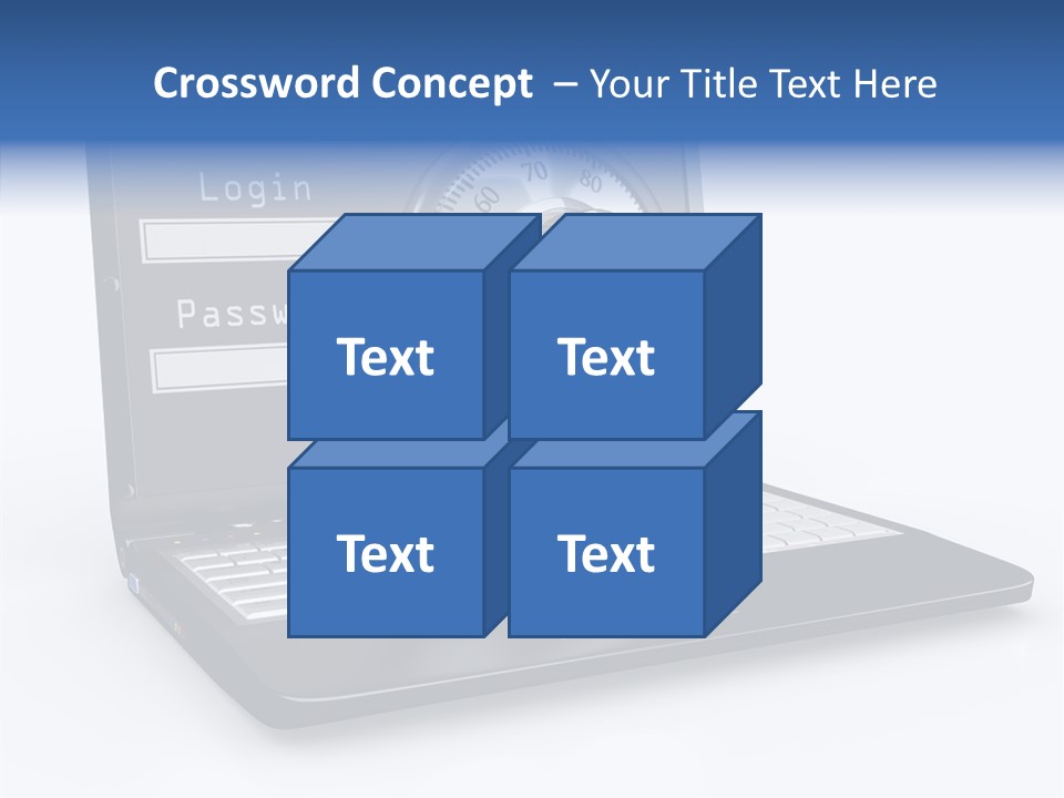 Web Concept Dial PowerPoint Template