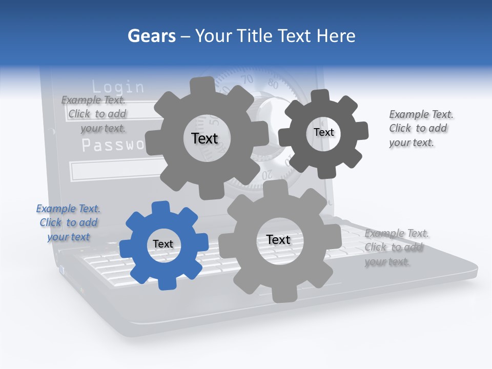 Web Concept Dial PowerPoint Template