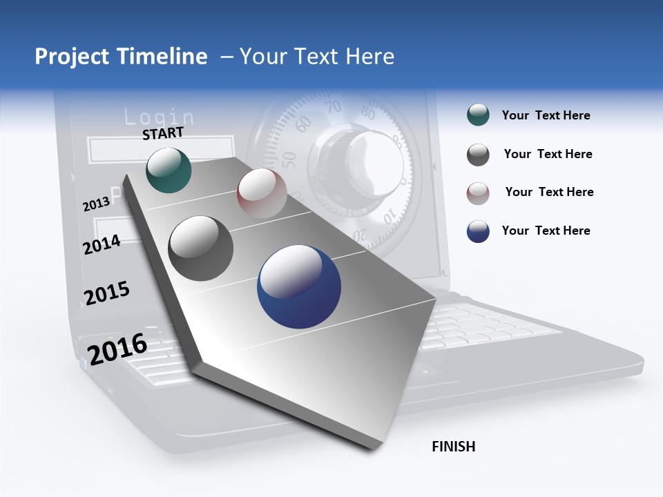 Web Concept Dial PowerPoint Template