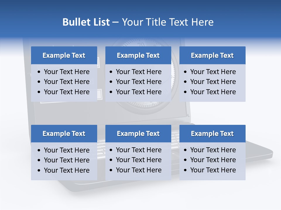 Web Concept Dial PowerPoint Template