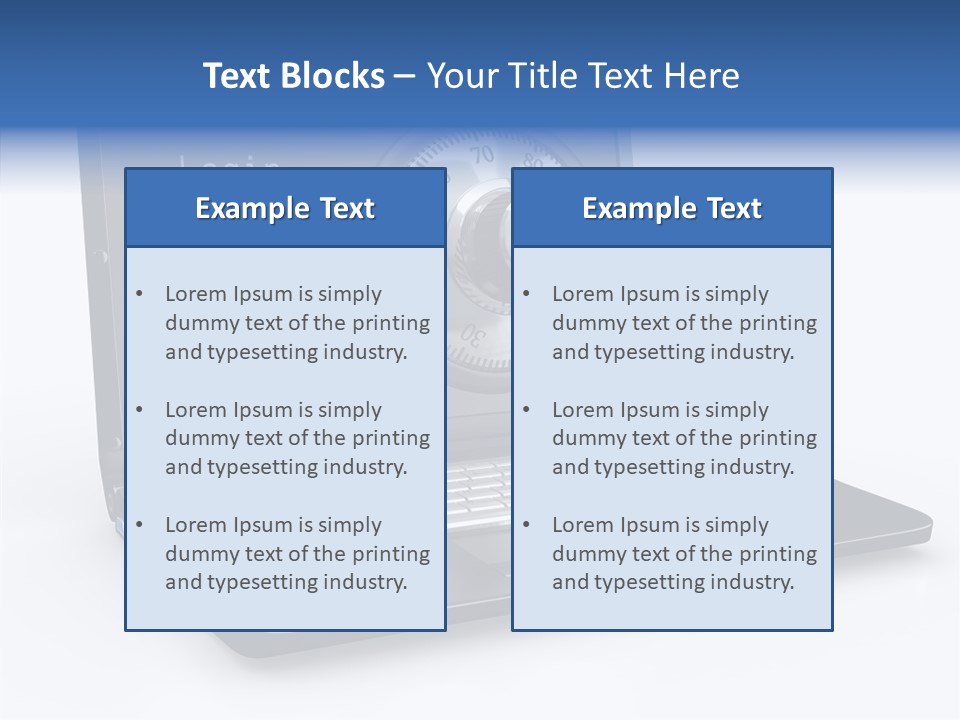 Web Concept Dial PowerPoint Template