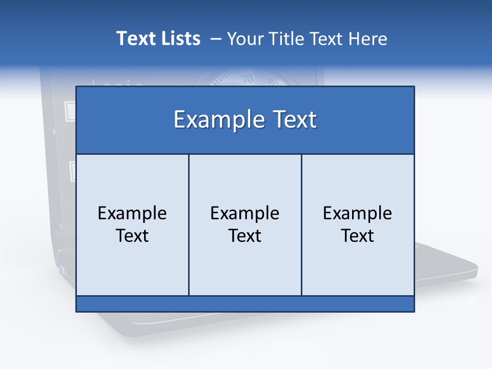 Web Concept Dial PowerPoint Template